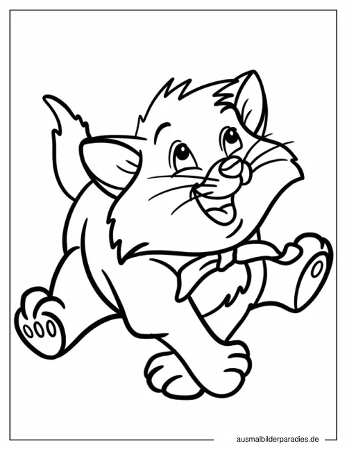 Aristocats Ausmalbild 11 - kostenlos zum Ausdrucken