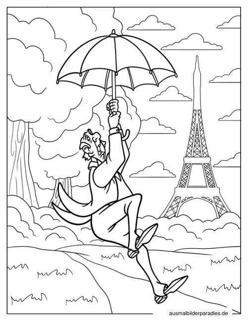 Aristocats Ausmalbild 12 - kostenlos zum Ausdrucken