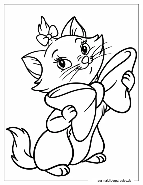 Aristocats Ausmalbild 15 - kostenlos zum Ausdrucken