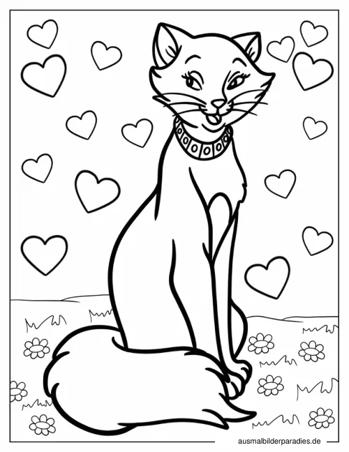 Aristocats Ausmalbild 16 - kostenlos zum Ausdrucken