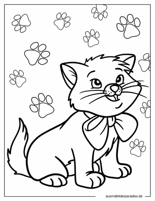 Aristocats Ausmalbild 7 - kostenlos zum Ausdrucken