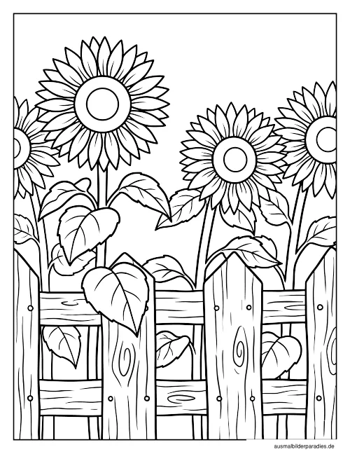 Blumen Ausmalbild 35 - kostenlos zum Ausdrucken