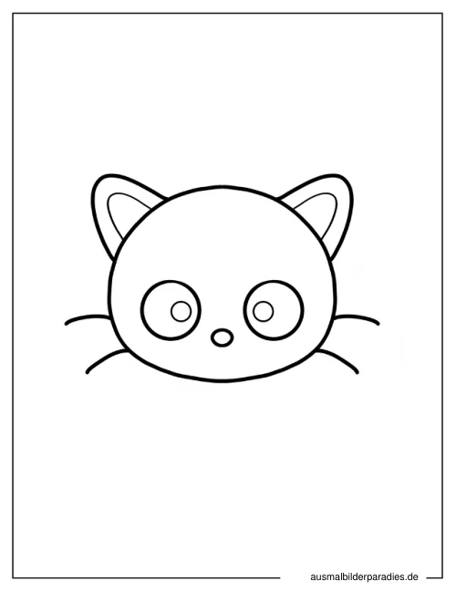 Chococat Ausmalbild 17 als Gratis-PDF Chococat Ausmalbild 17 - kostenlos zum Ausdrucken