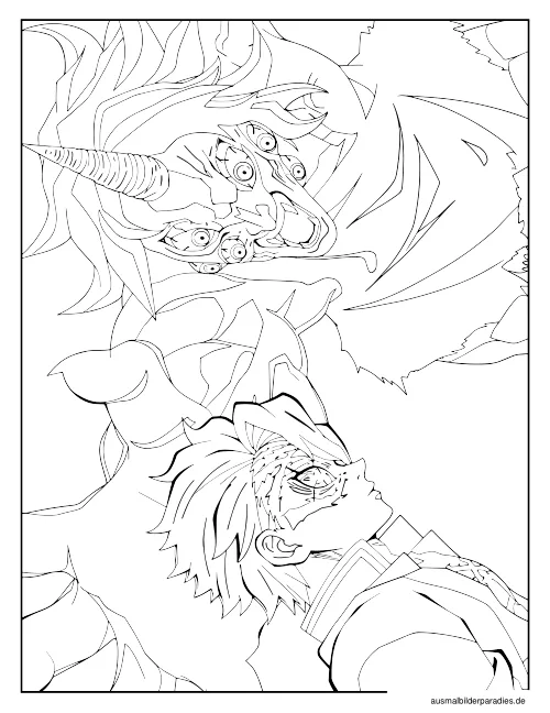 Demon Slayer Ausmalbild 29 - kostenlos zum Ausdrucken