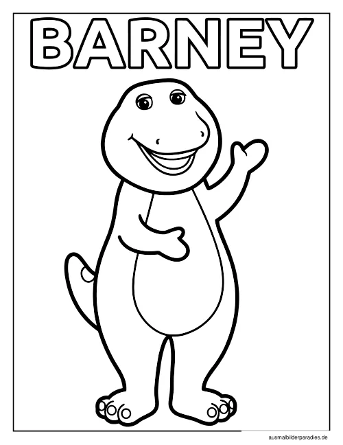 Dinosaurier Ausmalbild 4 als Gratis-PDF Dinosaurier Ausmalbild 4 - kostenlos zum Ausdrucken