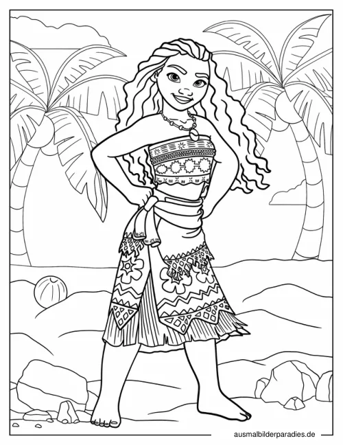 Disney Prinzessin Ausmalbild 24 - kostenlos zum Ausdrucken