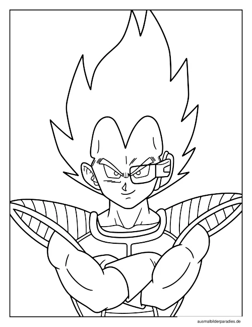 Dragon Ball Ausmalbild 30 - kostenlos zum Ausdrucken