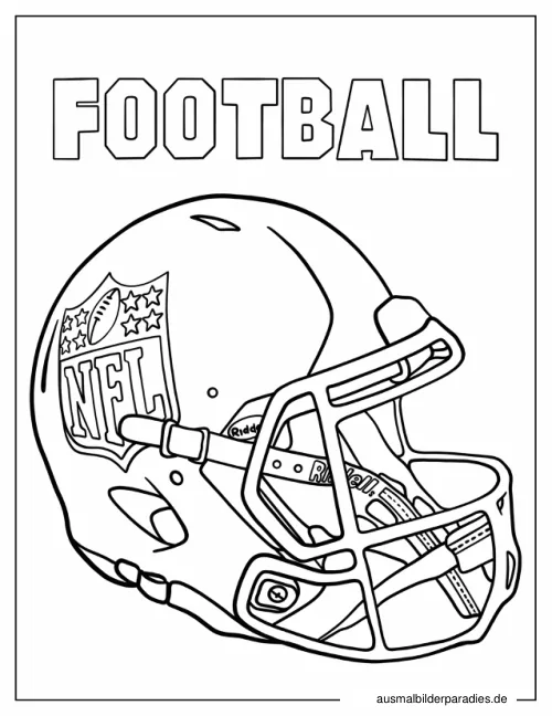 Fußball Ausmalbild 17 als Gratis-PDF Fußball Ausmalbild 17 - kostenlos zum Ausdrucken