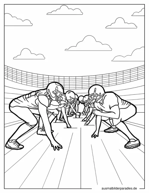 Fußball Ausmalbild 19 als Gratis-PDF Fußball Ausmalbild 19 - kostenlos zum Ausdrucken