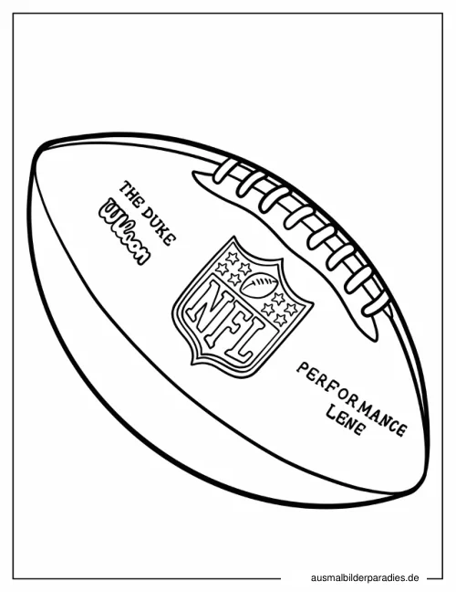 Fußball Ausmalbild 2 als Gratis-PDF Fußball Ausmalbild 2 - kostenlos zum Ausdrucken