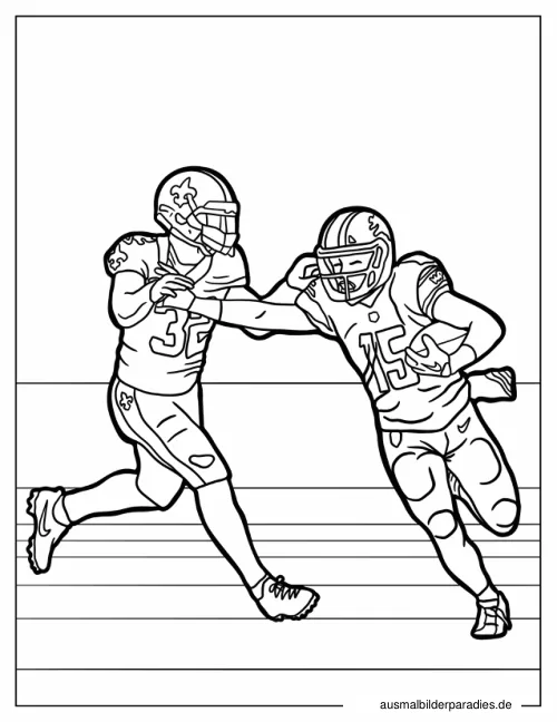 Fußball Ausmalbild 22 als Gratis-PDF Fußball Ausmalbild 22 - kostenlos zum Ausdrucken