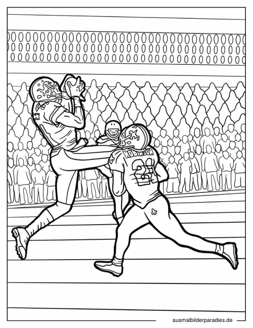 Fußball Ausmalbild 5 als Gratis-PDF Fußball Ausmalbild 5 - kostenlos zum Ausdrucken