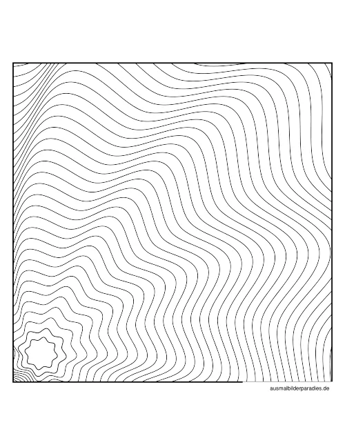 Geometrische Muster Ausmalbild 11 als Gratis-PDF Geometrische Muster Ausmalbild 11 - kostenlos zum Ausdrucken