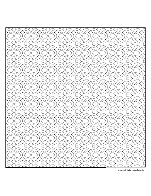 Geometrische Muster Ausmalbild 19 als Gratis-PDF Geometrische Muster Ausmalbild 19 - kostenlos zum Ausdrucken