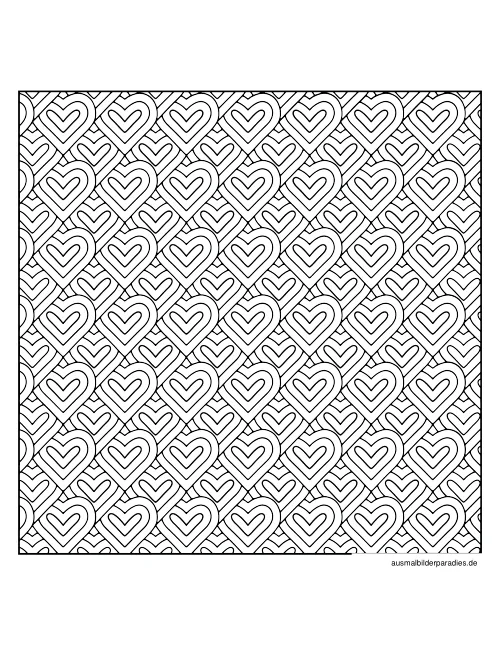 Geometrische Muster Ausmalbild 26 als Gratis-PDF Geometrische Muster Ausmalbild 26 - kostenlos zum Ausdrucken