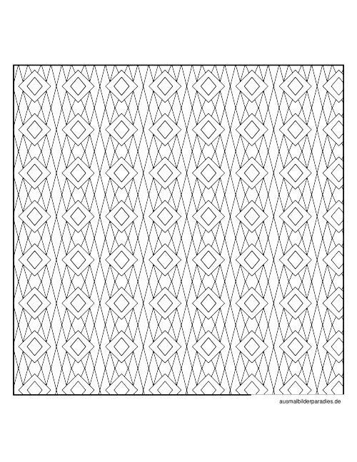 Geometrische Muster Ausmalbild 28 als Gratis-PDF Geometrische Muster Ausmalbild 28 - kostenlos zum Ausdrucken
