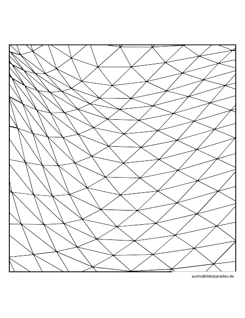Geometrische Muster Ausmalbild 8 als Gratis-PDF Geometrische Muster Ausmalbild 8 - kostenlos zum Ausdrucken
