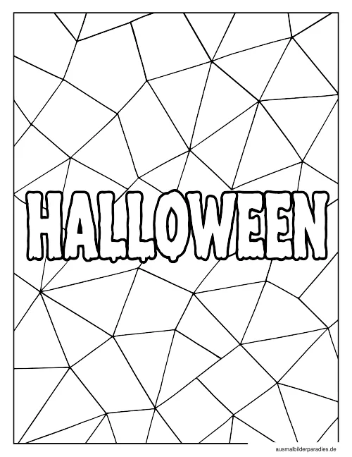 Halloween Ausmalbild 25 - kostenlos zum Ausdrucken