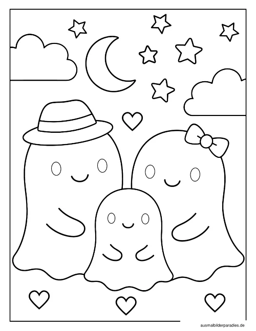 Halloween Ausmalbild 26 - kostenlos zum Ausdrucken