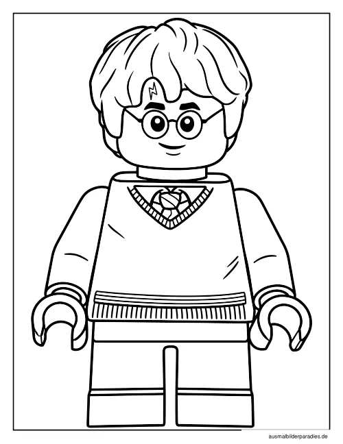 Harry Potter Ausmalbild 10 - kostenlos zum Ausdrucken