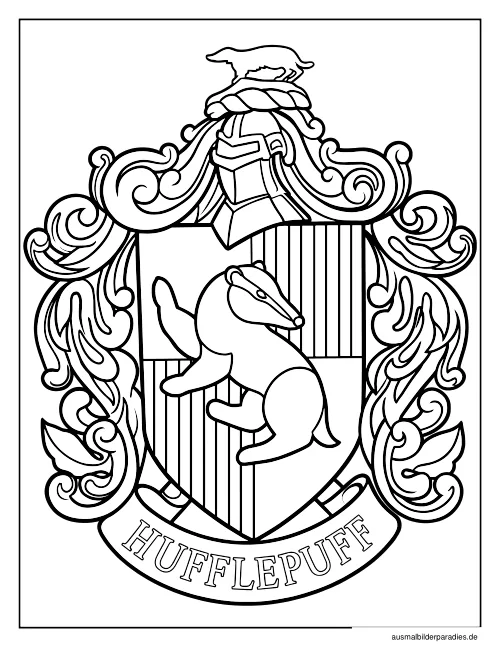 Harry Potter Ausmalbild 25 - kostenlos zum Ausdrucken