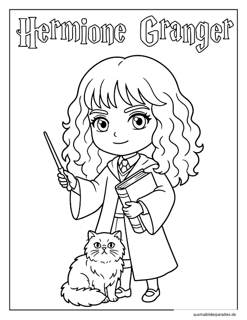 Harry Potter Ausmalbild 31 - kostenlos zum Ausdrucken