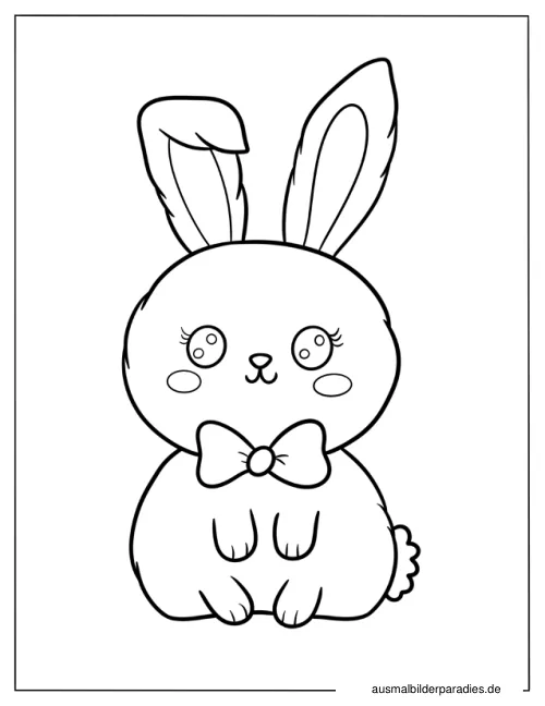 Hase Ausmalbilder kostenlos zum Ausdrucken