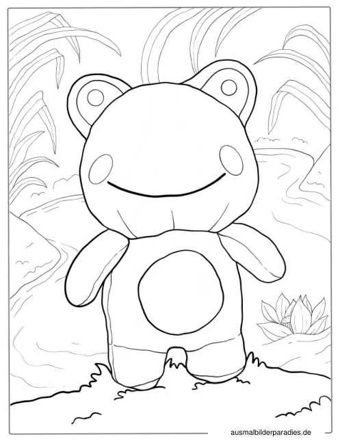 Kawaii Ausmalbild 11 als Gratis-PDF Kawaii Ausmalbild 11 - kostenlos zum Ausdrucken