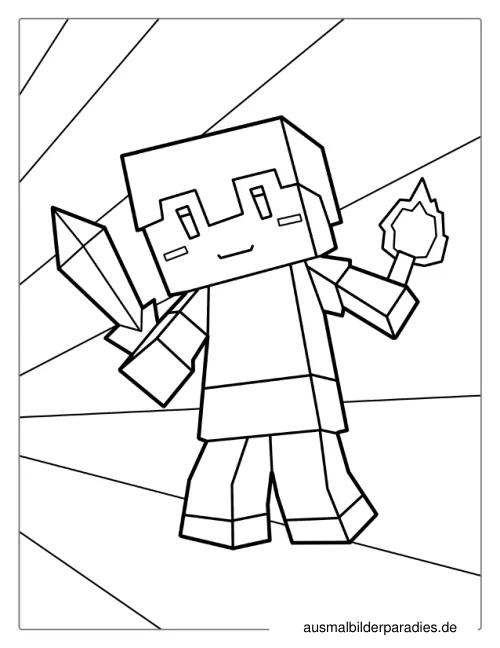 Kawaii Ausmalbild 13 als Gratis-PDF Kawaii Ausmalbild 13 - kostenlos zum Ausdrucken