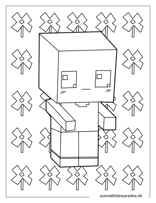Kawaii Ausmalbild 14 als Gratis-PDF Kawaii Ausmalbild 14 - kostenlos zum Ausdrucken