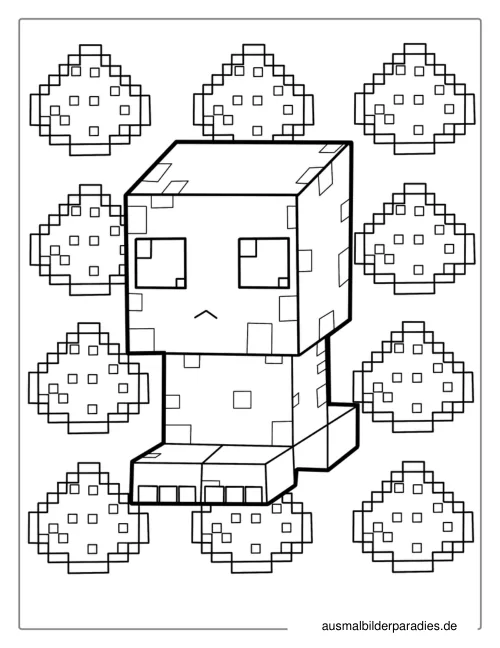 Kawaii Ausmalbild 17 als Gratis-PDF Kawaii Ausmalbild 17 - kostenlos zum Ausdrucken