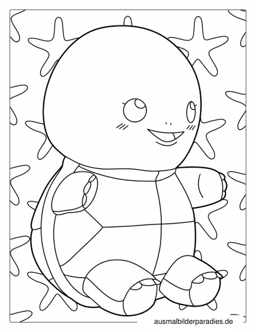 Kawaii Ausmalbild 19 als Gratis-PDF Kawaii Ausmalbild 19 - kostenlos zum Ausdrucken