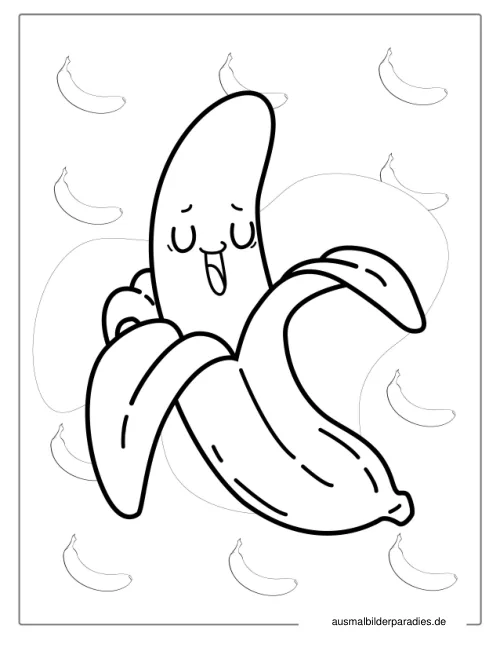 Kawaii Ausmalbild 21 als Gratis-PDF Kawaii Ausmalbild 21 - kostenlos zum Ausdrucken