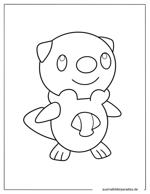 Kawaii Ausmalbild 22 als Gratis-PDF Kawaii Ausmalbild 22 - kostenlos zum Ausdrucken