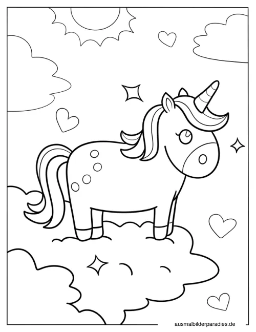Kawaii Ausmalbild 3 als Gratis-PDF Kawaii Ausmalbild 3 - kostenlos zum Ausdrucken