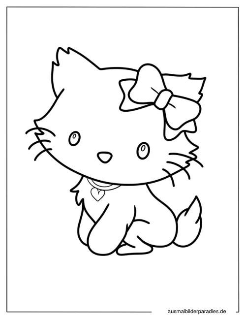 Kawaii Ausmalbild 34 als Gratis-PDF Kawaii Ausmalbild 34 - kostenlos zum Ausdrucken