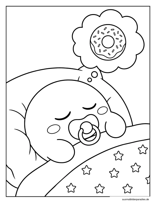 Kirby Ausmalbild 2 als Gratis-PDF Kirby Ausmalbild 2 - kostenlos zum Ausdrucken