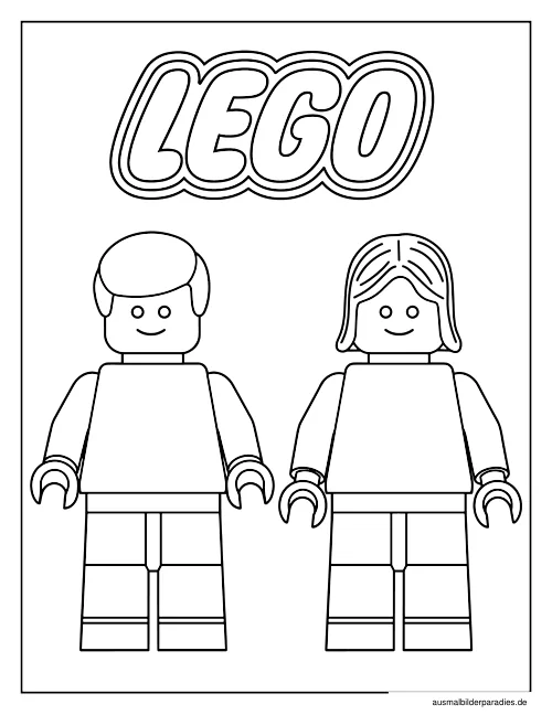 Lego Ausmalbilder Lego Ausmalbilder kostenlos zum Ausdrucken