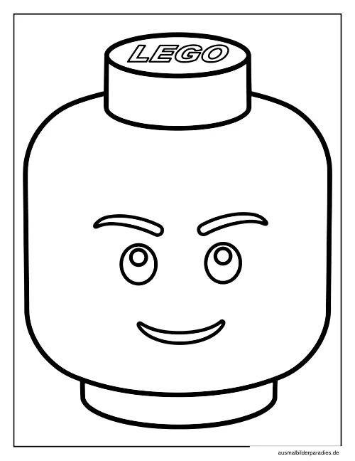 Lego Ausmalbild 34 - kostenlos zum Ausdrucken
