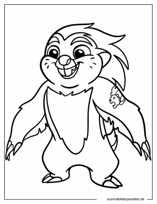 Lion Guard Ausmalbild 6 als Gratis-PDF Lion Guard Ausmalbild 6 - kostenlos zum Ausdrucken