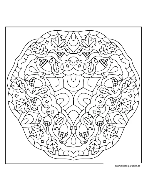 Ausmalbilder Mandala Ausmalbilder Mandala - kostenlos zum Ausdrucken