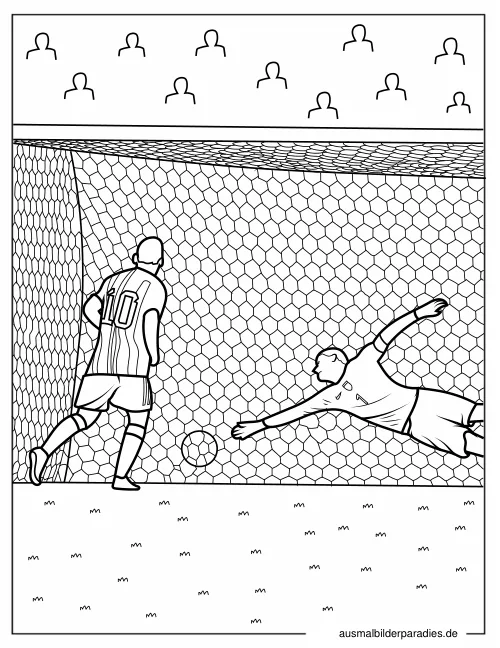 Messi Ausmalbild 29 als Gratis-PDF Messi Ausmalbild 29 - kostenlos zum Ausdrucken