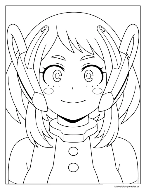 My Hero Academia Ausmalbild 18 als Gratis-PDF My Hero Academia Ausmalbild 18 - kostenlos zum Ausdrucken