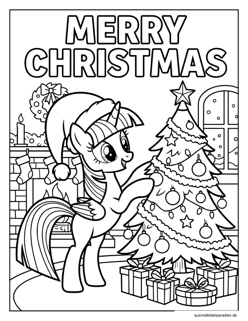 My Little Pony Ausmalbilder kostenlos zum Ausdrucken
