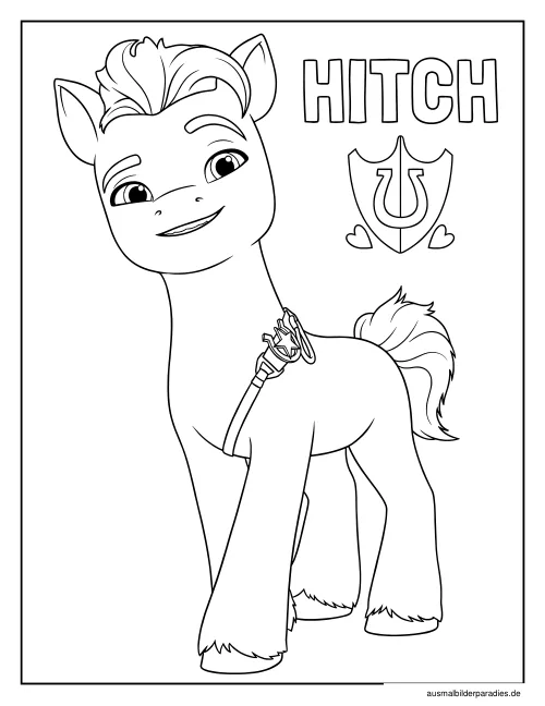My Little Pony Ausmalbild 27 als Gratis-PDF My Little Pony Ausmalbild 27 - kostenlos zum Ausdrucken