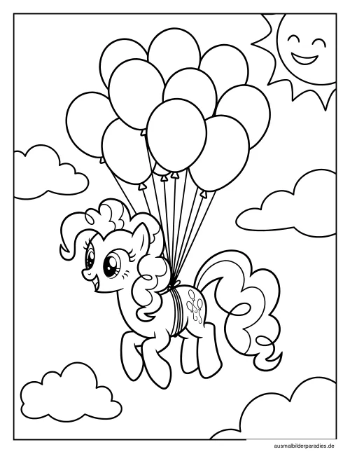 My Little Pony Ausmalbild 34 als Gratis-PDF My Little Pony Ausmalbild 34 - kostenlos zum Ausdrucken