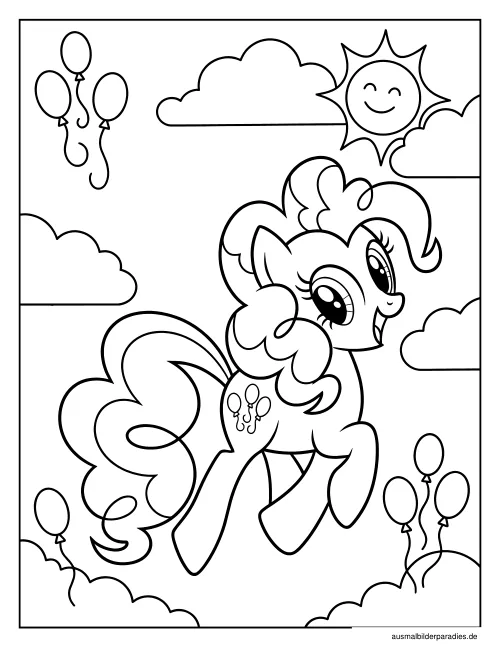 My Little Pony Ausmalbild 35 als Gratis-PDF My Little Pony Ausmalbild 35 - kostenlos zum Ausdrucken