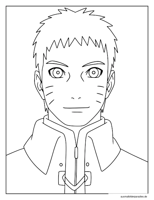 Naruto Ausmalbild 24 - kostenlos zum Ausdrucken