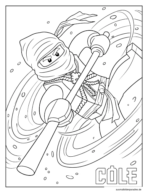 Ninjago Ausmalbilder Ninjago Ausmalbilder kostenlos zum Ausdrucken