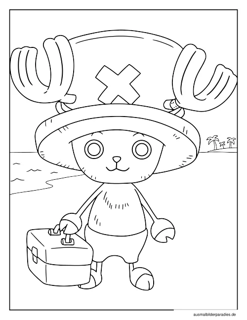 One Piece Ausmalbild 36 - kostenlos zum Ausdrucken